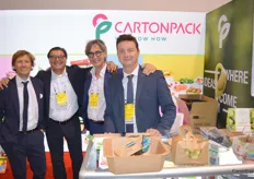 The team from Carton Pack S.p.A. based in Italy.